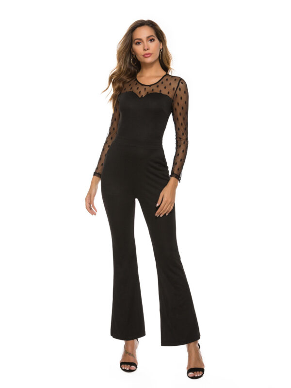 Long-Sleeved Jumpsuit